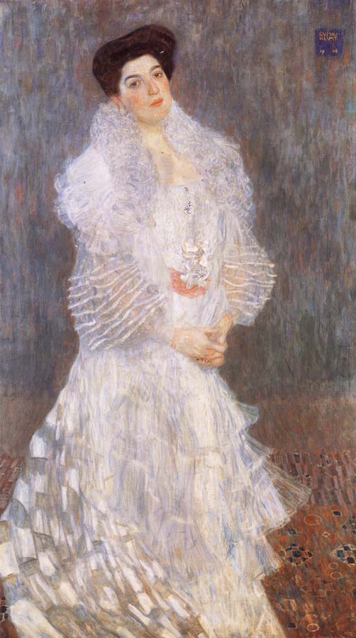 Gustav Klimt Portrait of Hermine Gallia